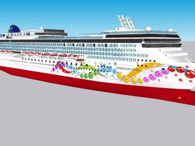 NORWEGIAN PEARL 3D model
