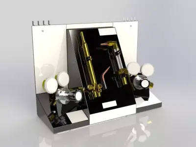 Torch - Regulator - Check Valve Kit 3D model