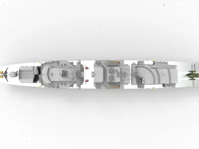 Frigate type 23 3D print model