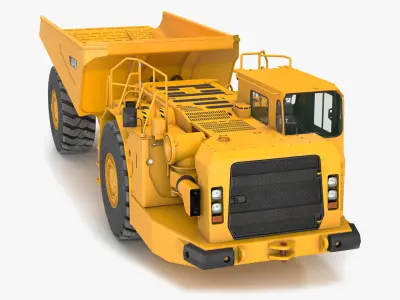 Mining Truck CAT AD45B 3D model