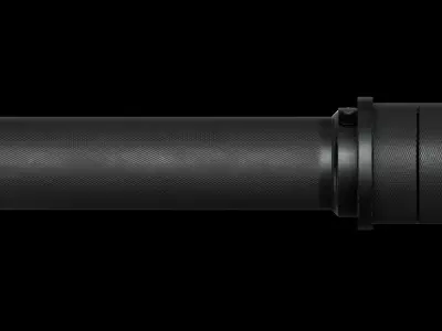 AAA PBS-1 Silencer Game Ready PBR Low-poly 3D model