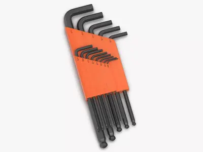 Allen key 3D model buy