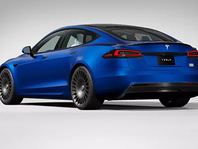 2023 Tesla Model S Plaid 3D model