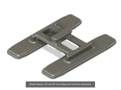 Model Railway OO HO Tools 3D Model Pack