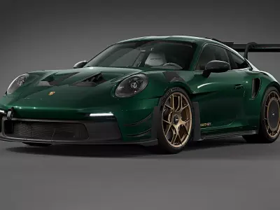 2025 Porsche 911 GT3 RS Manthey Kit 3D model