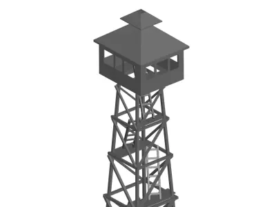  WATCH TOWER 3D model