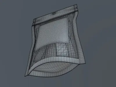 Dried fish and seafood Dried Fish Jerky 3D model