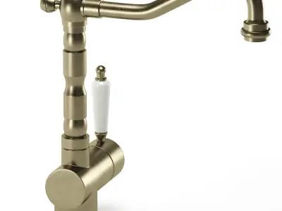 AQUASANITA kitchen faucet HERA 2473 3D model