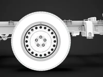 Freightliner Sprinter  2019 wheel 3D model