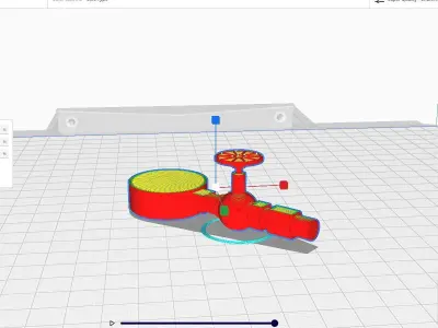 Pressure Gauge 3D print model