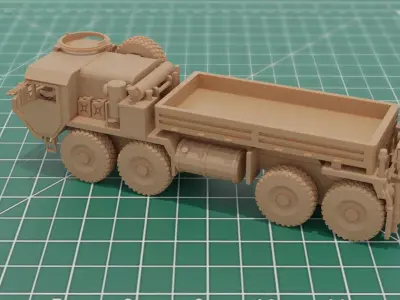 M977A4 HEMTT Army Logistic Truck 3D Print 3D print model