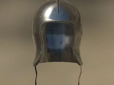 Celata Helmet Low-poly 3D model