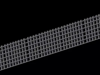 Net Texture Low-poly 3D model