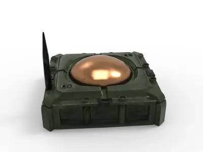 Echo Sentinel 3d model Low-poly 3D model