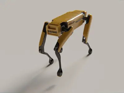 Spot mini rigged 3D model