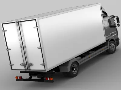 Mercedes Atego 2014 Long 3D model