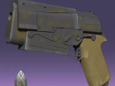 Fallout 10mm Cosplay 3d digital download 3D print model purchase