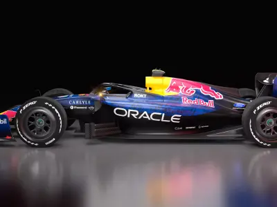 2026 RedBull F1 plus Photoshop files 3D model