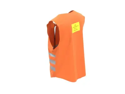 Safety Vest 3D model