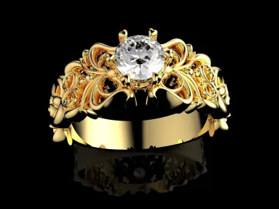 Gold N1025 3D print model