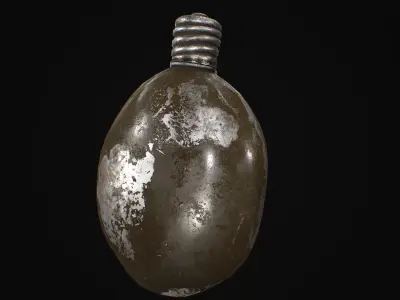 Flask 3D model