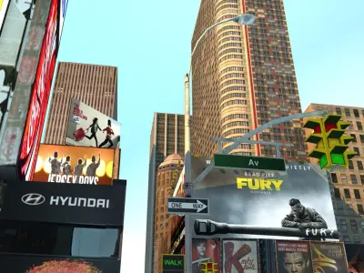  Times Square Broadway 7th Ave New York -1 