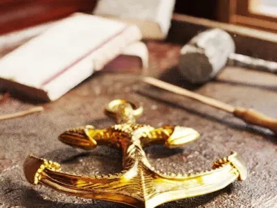 Anchor 3D print model