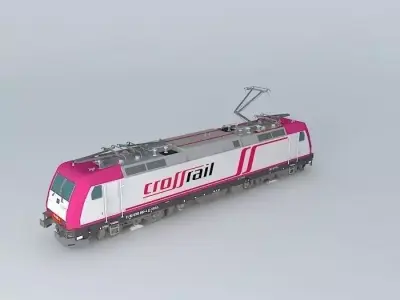 Bombardier TRAXX F140 AC2 Crossrail livery Free 3D model