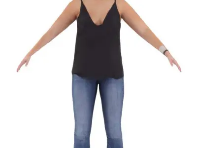Melanie Rigged 003