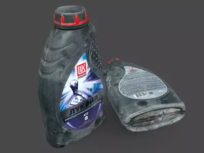 Transmission Fluid Bottle 3D model purchase