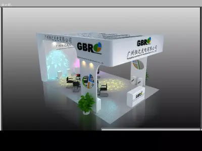 Exhibition - Area - 9X6-3DMAX2009-094 3D model