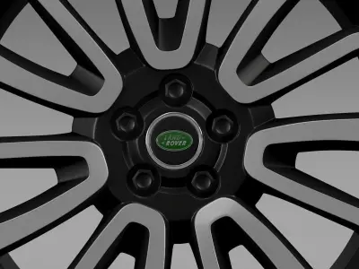 RangeRover V8 rim 3D model