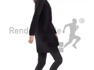 Claudia Animated 003 Walking