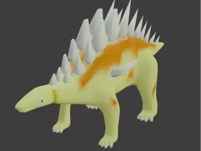Kentrosaurus Free 3D model