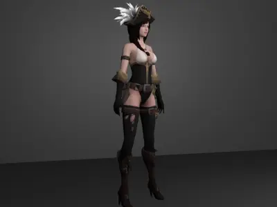 pirate ava 3D model