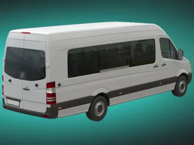 Mercedes-Benz Sprinter Minibus L4H2 3D model