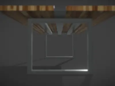 Bar Table Low-poly 3D model purchase