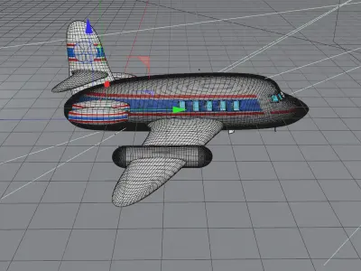 Plan Aircraft 3D model