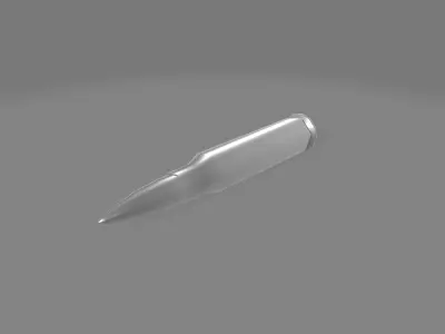 Bullet Free low-poly 3D model buy