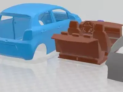 Citroen C1 2015 Printable Car 3D print model