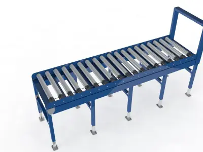 Conveyor for Warehouse 3D model