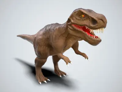 Tyrannosaurus Rex  Low-poly 3D model purchase