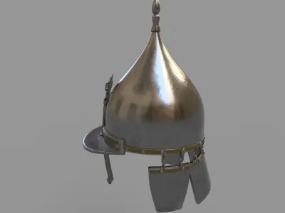 MamlukeHelmet metal helmet 3D model