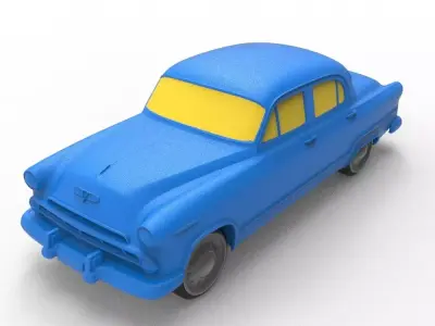 Dodge Coronet 1953 Classic Car 3D print model