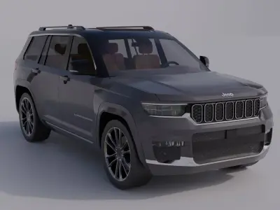 5 lowpoly SUV Pack 