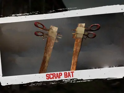 Apocalyptic Weapons Low-poly 3D model buy