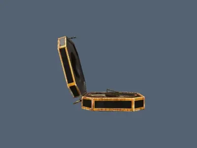 Jack Sparrows Compass Low-poly 3D model