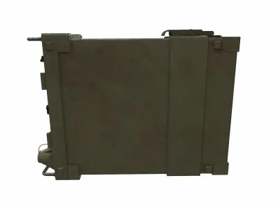 Radio military AN PRC-1099A 3D model