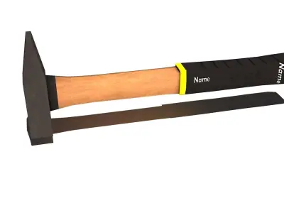 Hammer Low Poly Low-poly 3D model