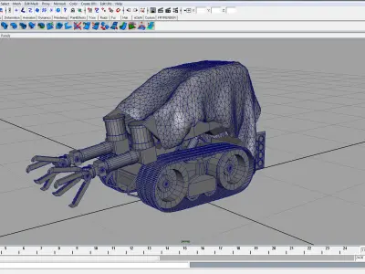 Service Robot 3D model buy
